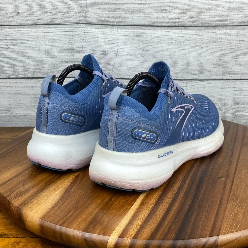 Brooks Glycerin 20 Women's Blue Athletic Running Shoes